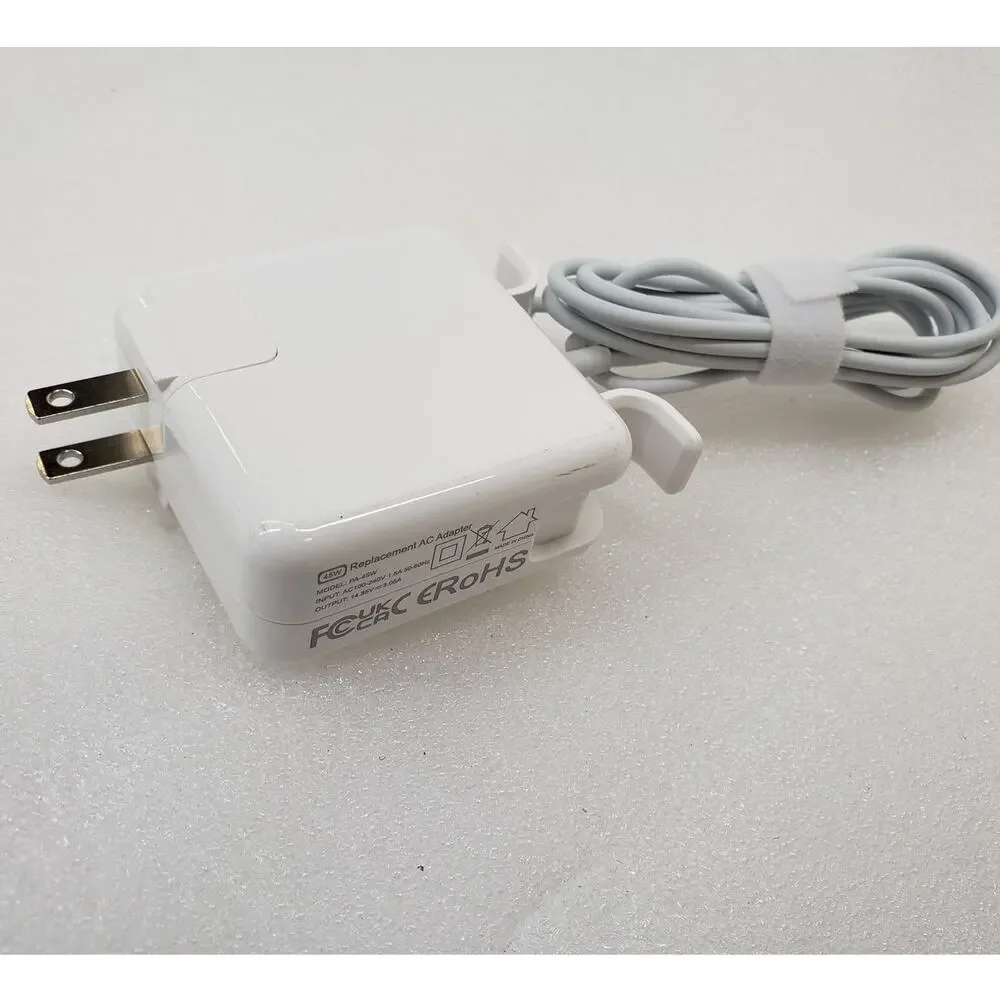 45W Replacement AC Power Adapter Charger (Model PA-45W) for Mac